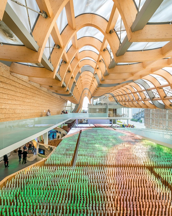 Archisearch - Interior view of China Pavilion at Expo 2015 Milano Italy by architects Studio Link-Arc & Tsinghua University (c) Pygmalion Karatzas
